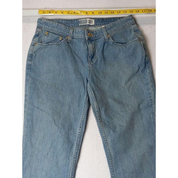 Levi's Low Rise Bootcut size 10 denim blue jeans - Picture 10 of 10